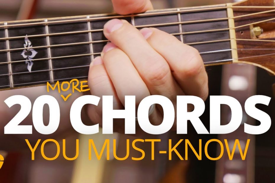 20 Chords Every Intermediate Guitar Player Needs To Know