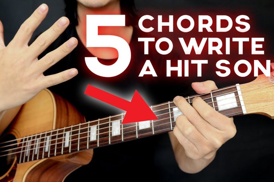 5 CHORDS TO WRITE A HIT SONG - Easy Guitar Chords GuitarZero2Hero