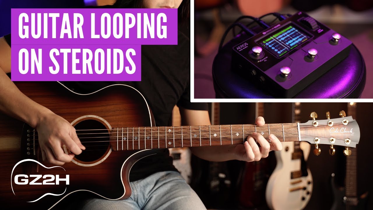 5 Guitar Looping Levels Aeros Loop Studio Review & Demo + Beatbuddy