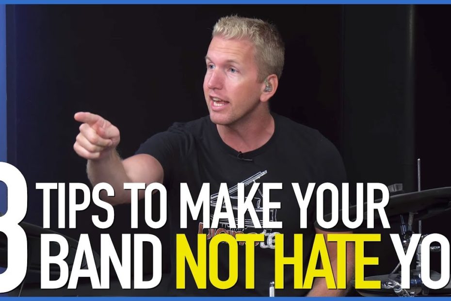 8 Tips To Make Your Band Not Hate You - Guitar Lesson