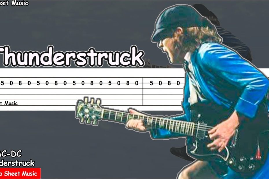 AC-DC - Thunderstruck Guitar Tutorial | TAB