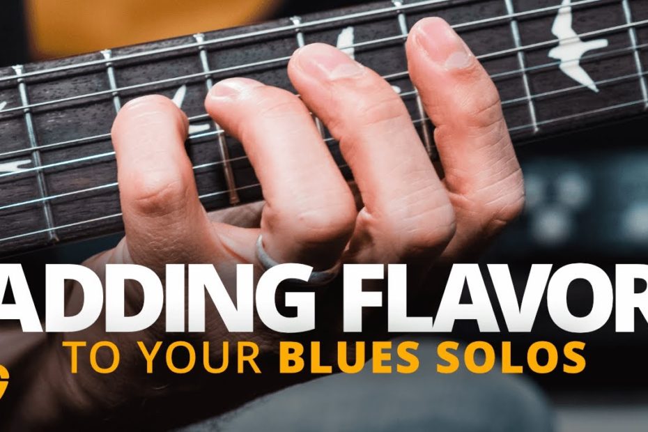 Add FLAVOR to Your Blues Solos (Blues Solo Guitar Lesson #3)