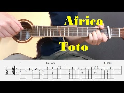 Africa - Toto- Fingerstyle guitar with tabs
