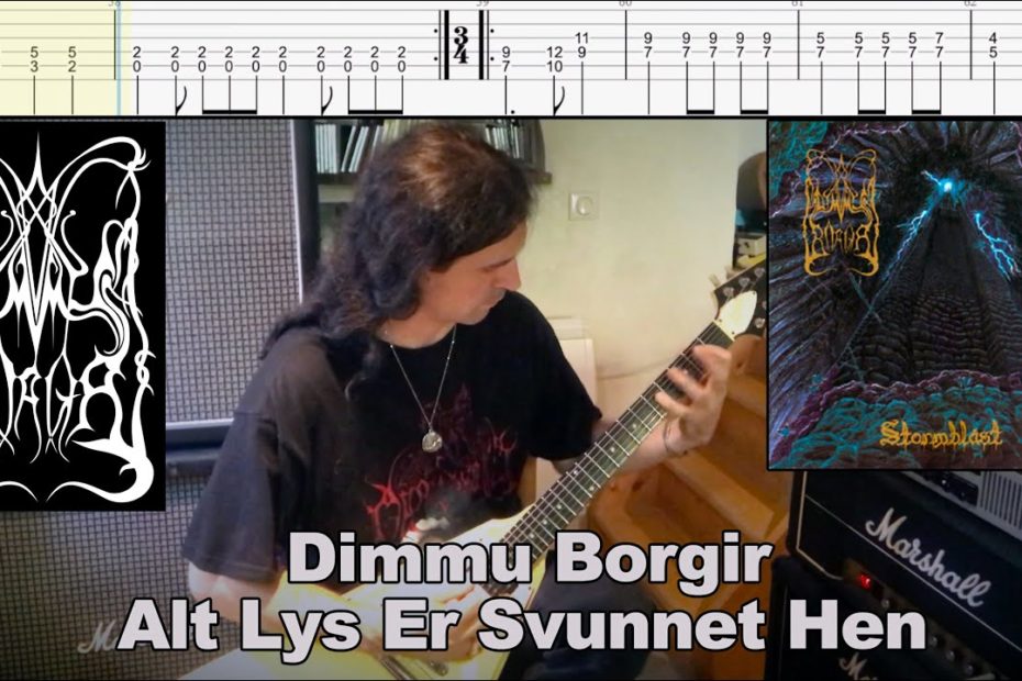 Alt Lys Er Svunnet Hen - Dimmu Borgir Cover + TAB