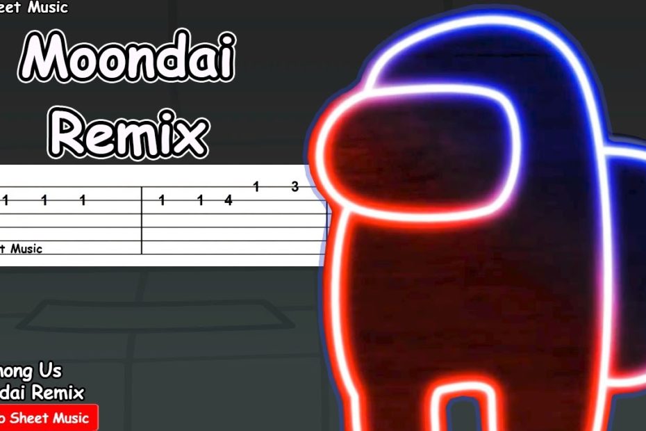 Among Us - Theme (Moondai Remix) Guitar Tutorial