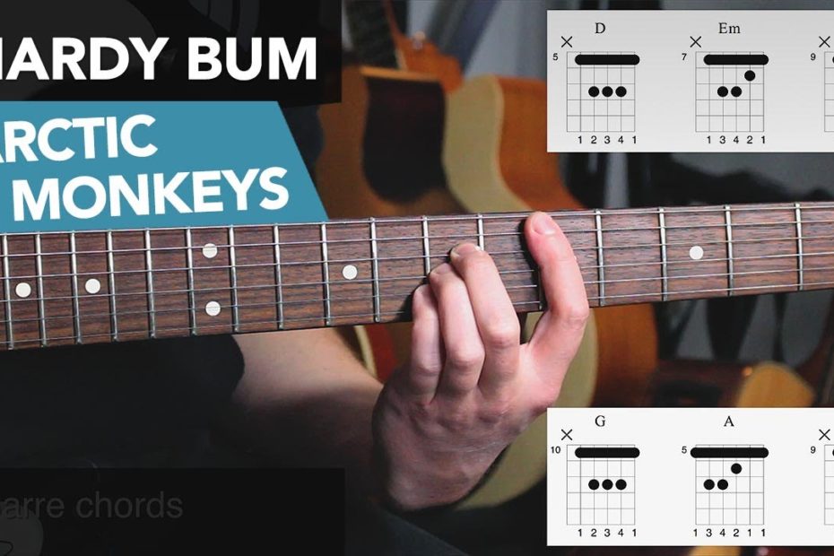 Arctic Monkeys - Mardy Bum Guitar Lesson // Chords + Solo w/ neck diagrams