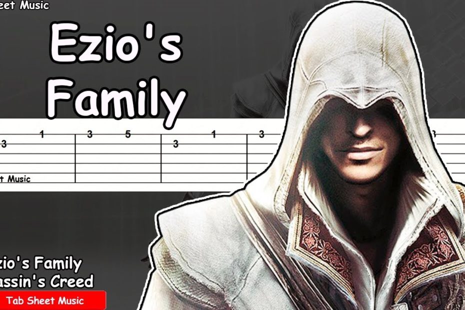 Assassin's Creed 2 - Ezio's Family Guitar Tutorial