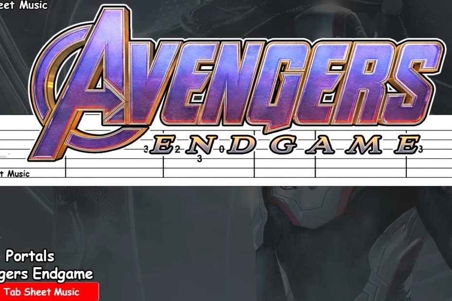 Avengers: Endgame - Portals Guitar Tutorial