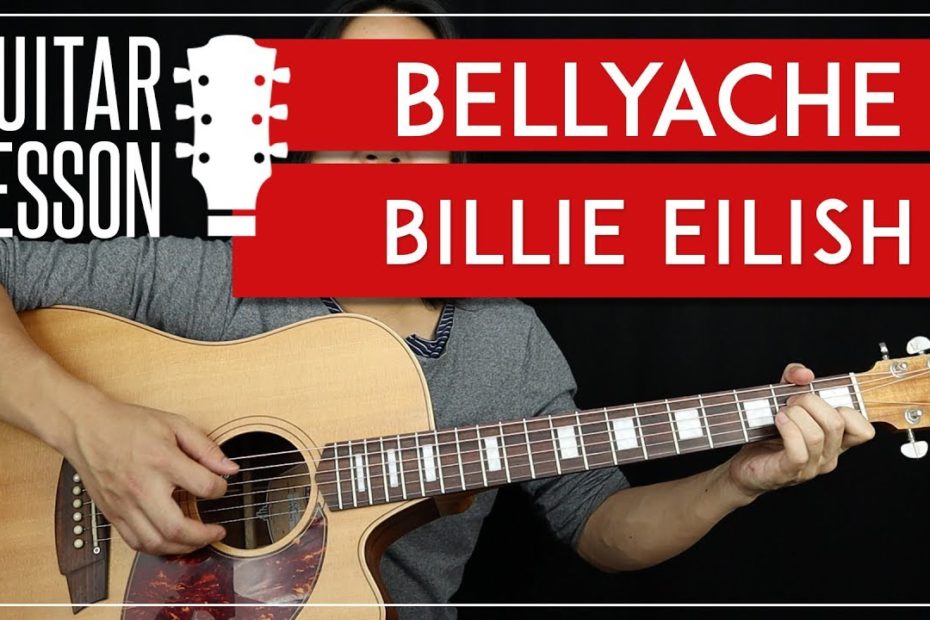 Bellyache Guitar Tutorial - Billie Eilish Guitar Lesson  |TABS + Easy Chords + Guitar Cover|