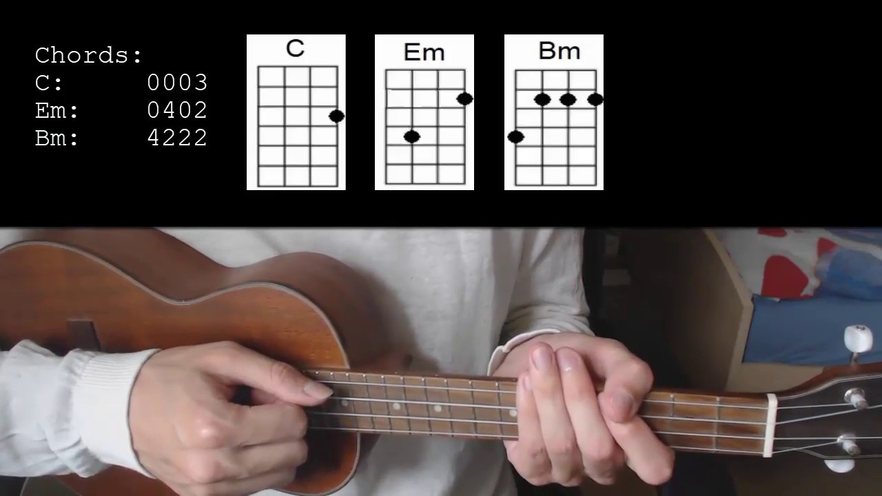 Billie Eilish Lovely Ft. Khalid EASY Ukulele Tutorial With Chords