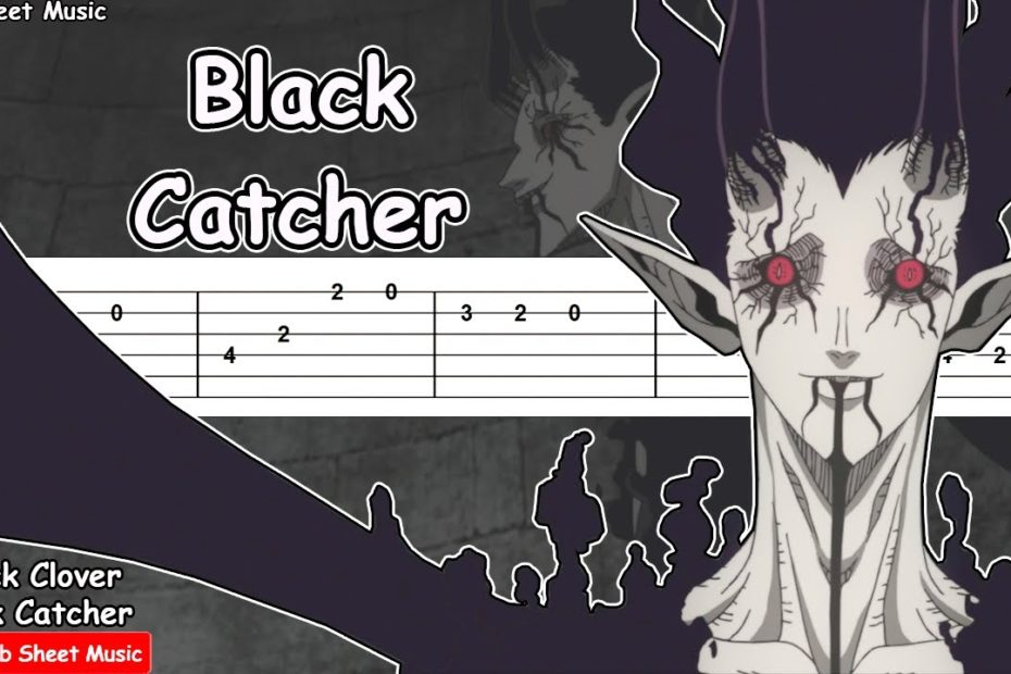 Black Clover OP 10 - Black Catcher Guitar Tutorial