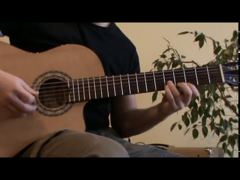 Cancion del Mariachi guitar lesson (acoustic guitar solo parts)