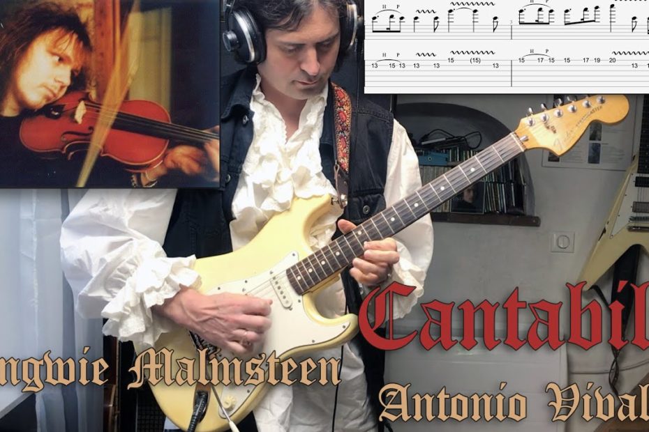 Cantabile - Yngwie Malmsteen |Vivaldi | Cover | TAB | Tutorial | Lesson | HS3 VS FS1