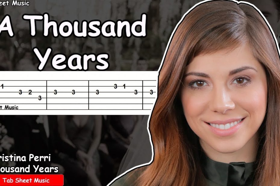 Christina Perri - A Thousand Years Guitar Tutorial