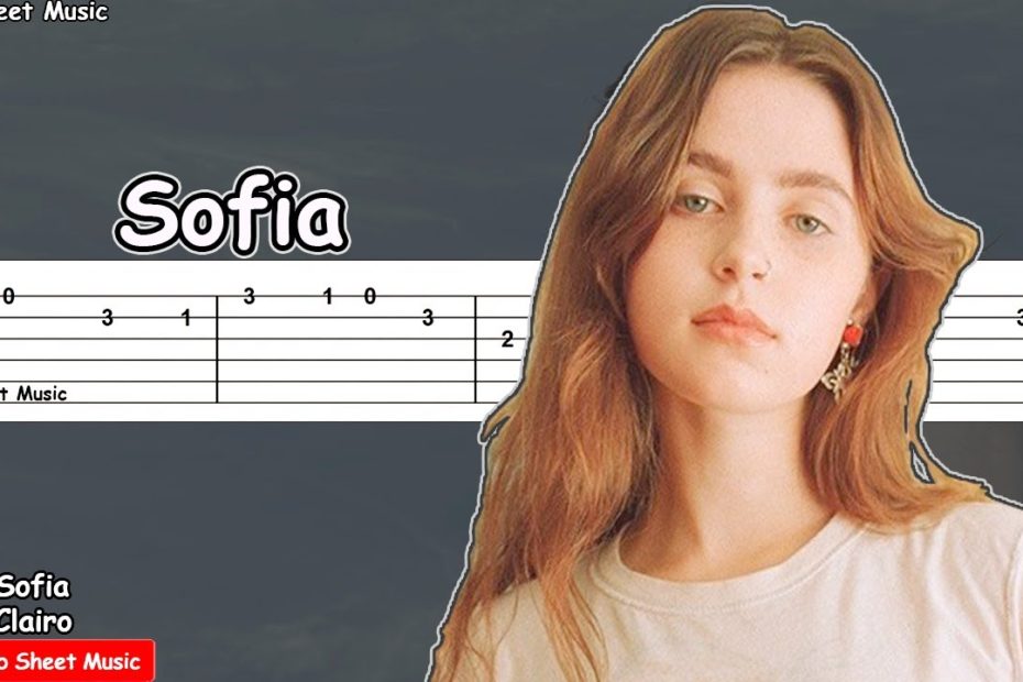 Clairo - Sofia Guitar Tutorial