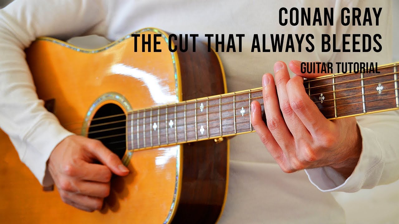 Conan Gray – The Cut That Always Bleeds EASY Guitar Tutorial With