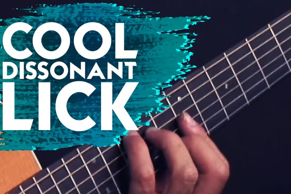 Cool Acoustic Guitar Licks - Change up Your Licks with a Little Dissonance