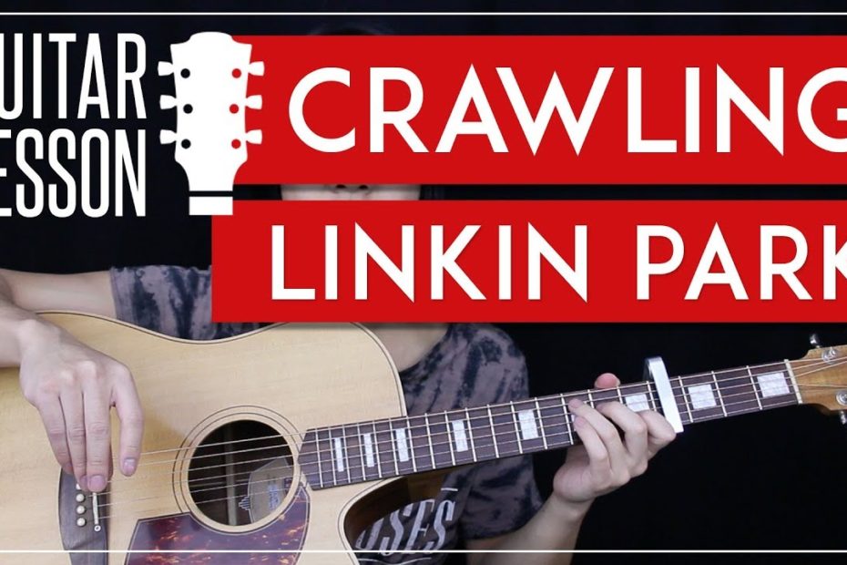 Crawling Guitar Tutorial - Linkin Park Guitar Lesson    |Easy Chords + Lead + Guitar Cover|