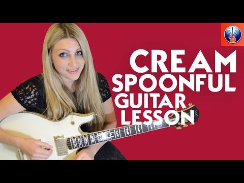 Cream Spoonful Guitar Lesson - Cream Blues Lick Lesson
