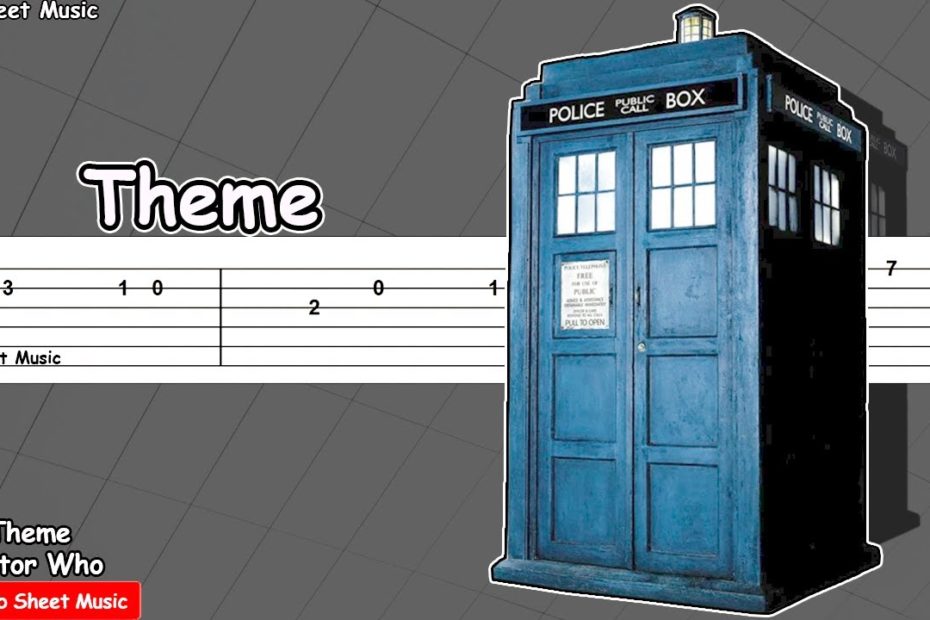 Doctor Who - Theme Guitar Tutorial