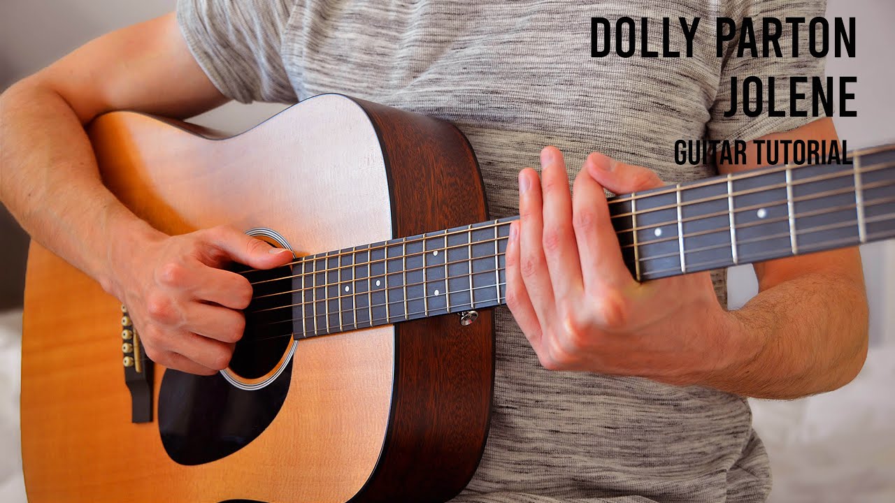 Dolly Parton Jolene EASY Guitar Tutorial With Chords / Lyrics Easy