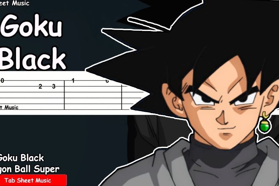 Dragon Ball Super - Goku Black (Orchestra of Justice) Guitar Tutorial