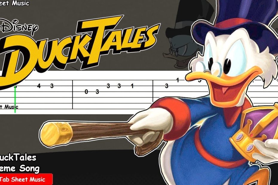 DuckTales 2017 - Theme Song Guitar Tutorial