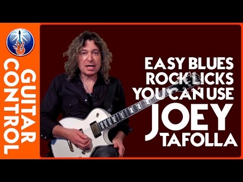 Easy Blues Rock Licks You Can Use - Joey Tafolla