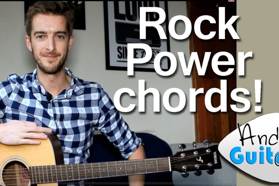 Easy Rock Power Chords FOR BEGINNERS!