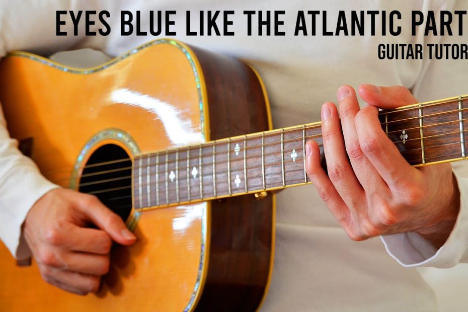 Eyes Blue Like The Atlantic Part 2 - Sista Prod, Powfu EASY Guitar Tutorial With Chords / Lyrics