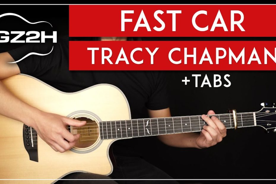 Fast Car Guitar Tutorial Tracy Chapman Guitar Lesson  |Strumming + Fingerpicking + TABs|