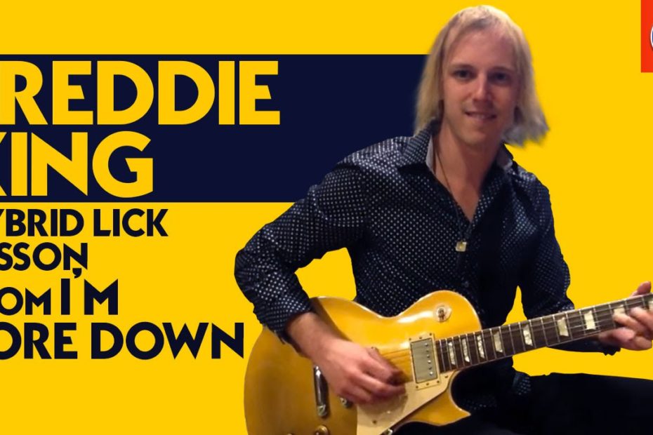 Freddie King Guitar Licks Lesson - Freddie King Hybrid Lick Lesson from I'm Tore Down