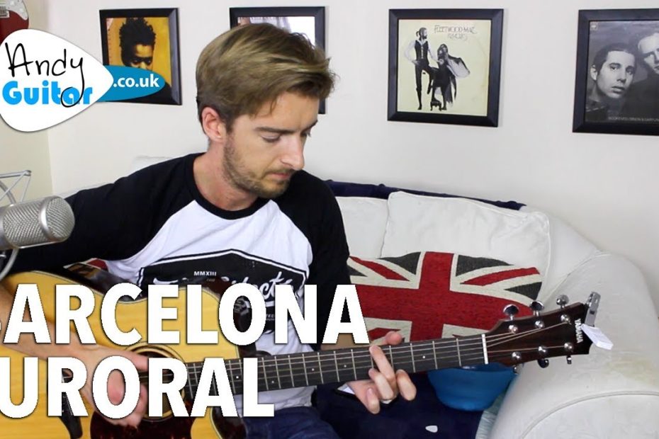 George Ezra - 'Barcelona' Guitar Tutorial - Fingerstyle Open D Tuning