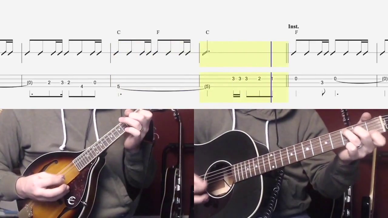 Grey Foggy Day Guitar Chords/Mandolin Tab Mr. Tabs