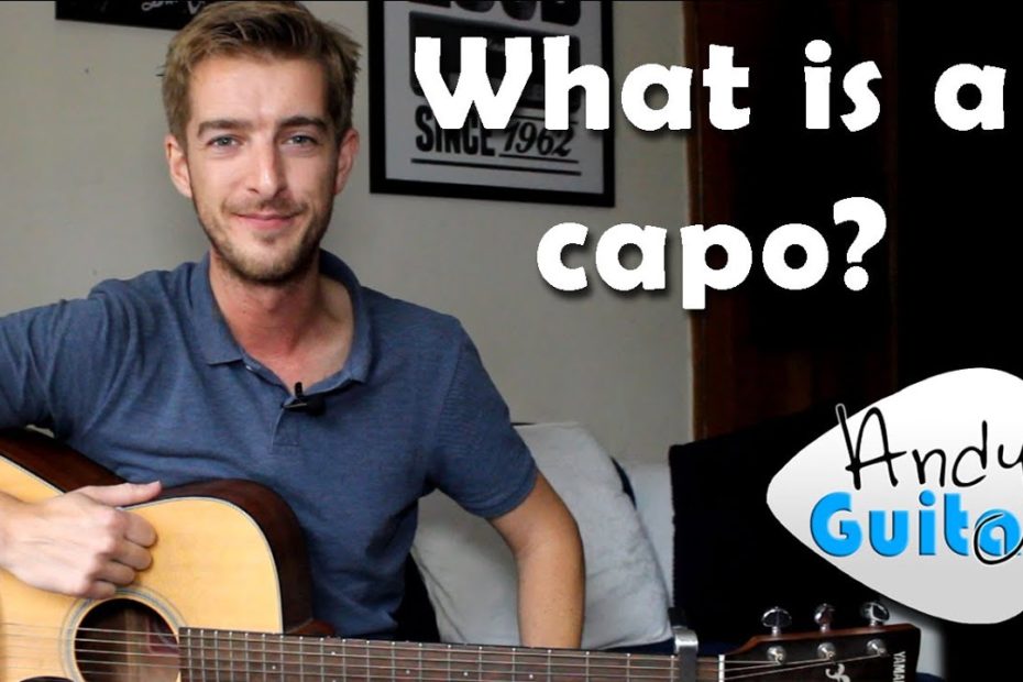 Guitar Capo Explained - What is a capo for guitar?
