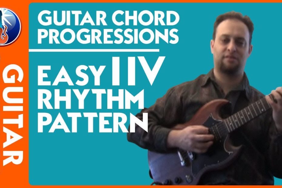 Guitar Chord Progressions - Easy I IV Rhythm Pattern