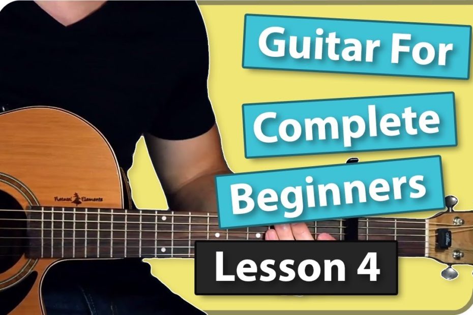 Guitar For Complete Beginners - Lesson 4 (Attention - Charlie Puth)