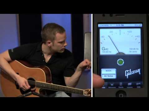 Guitar Lesson 5 - How To Tune The Guitar With An Electronic Tuner