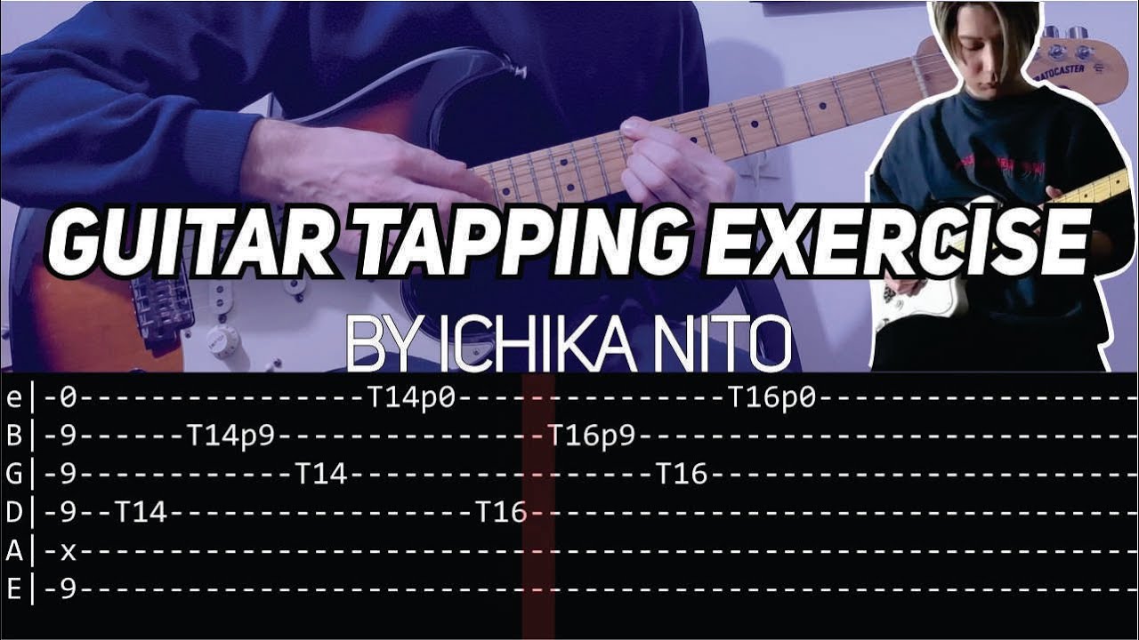 Guitar Tapping Exercise by Ichika Nito (with TAB) Nikola Gugoski