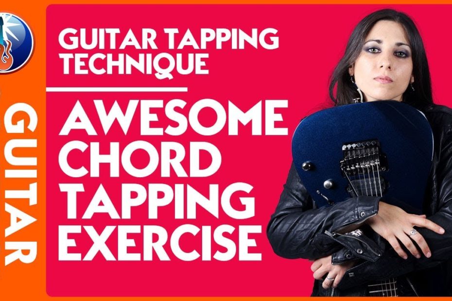 Guitar Tapping Technique - Awesome Chord Tapping Exercise