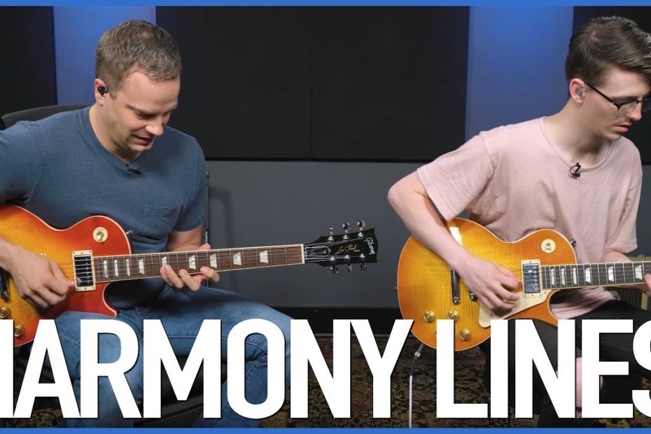 GUITARMONIES! Creating Harmony Lines On Guitar - Lead Guitar Lesson