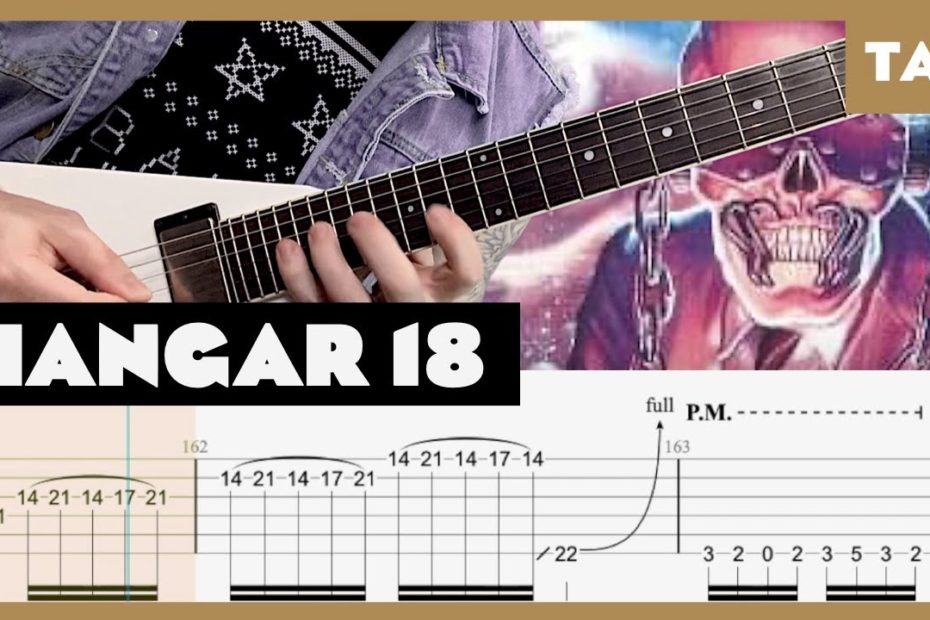 Hangar 18 Megadeth Cover | Guitar Tab | Lesson | Tutorial