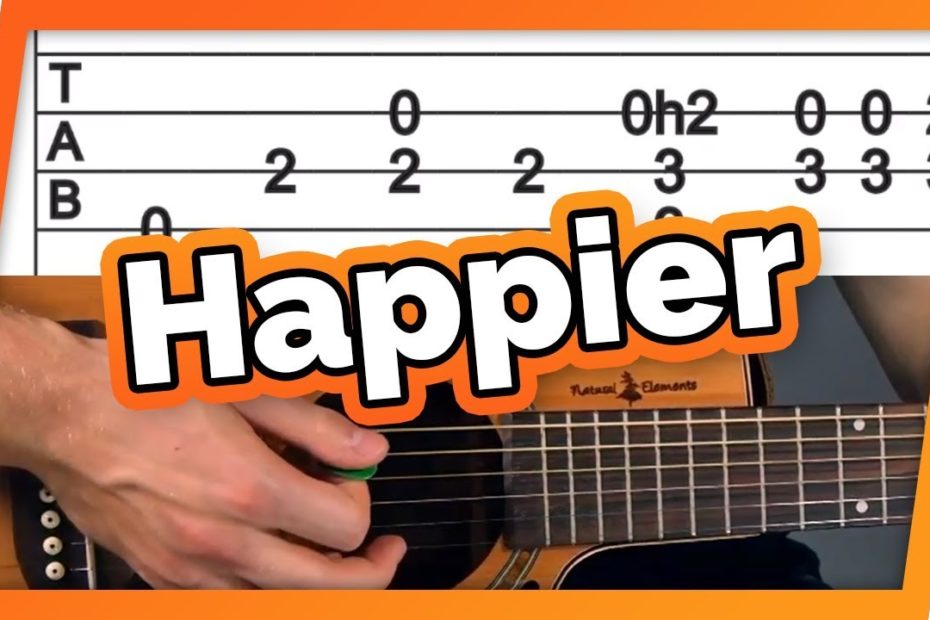 Happier ed sheeran chord Spark Chords｜Happier