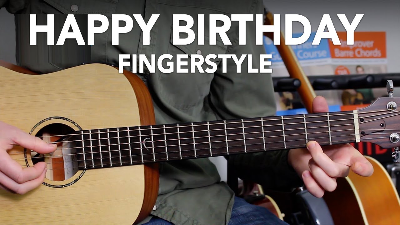 HAPPY BIRTHDAY VERY EASY GUITAR TUTORIAL Andy Guitar