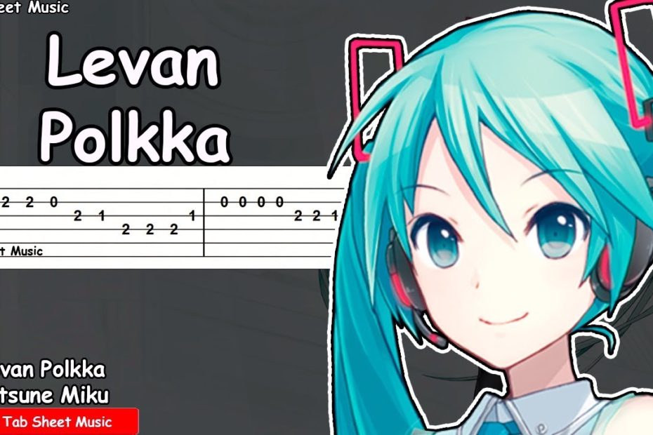 Hatsune Miku - Levan Polkka Guitar Tutorial