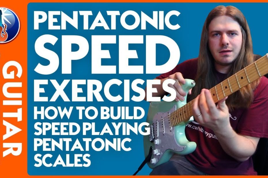 How to Build Speed Playing Pentatonic Scales - Lead Guitar Lesson on Pentatonic Scales