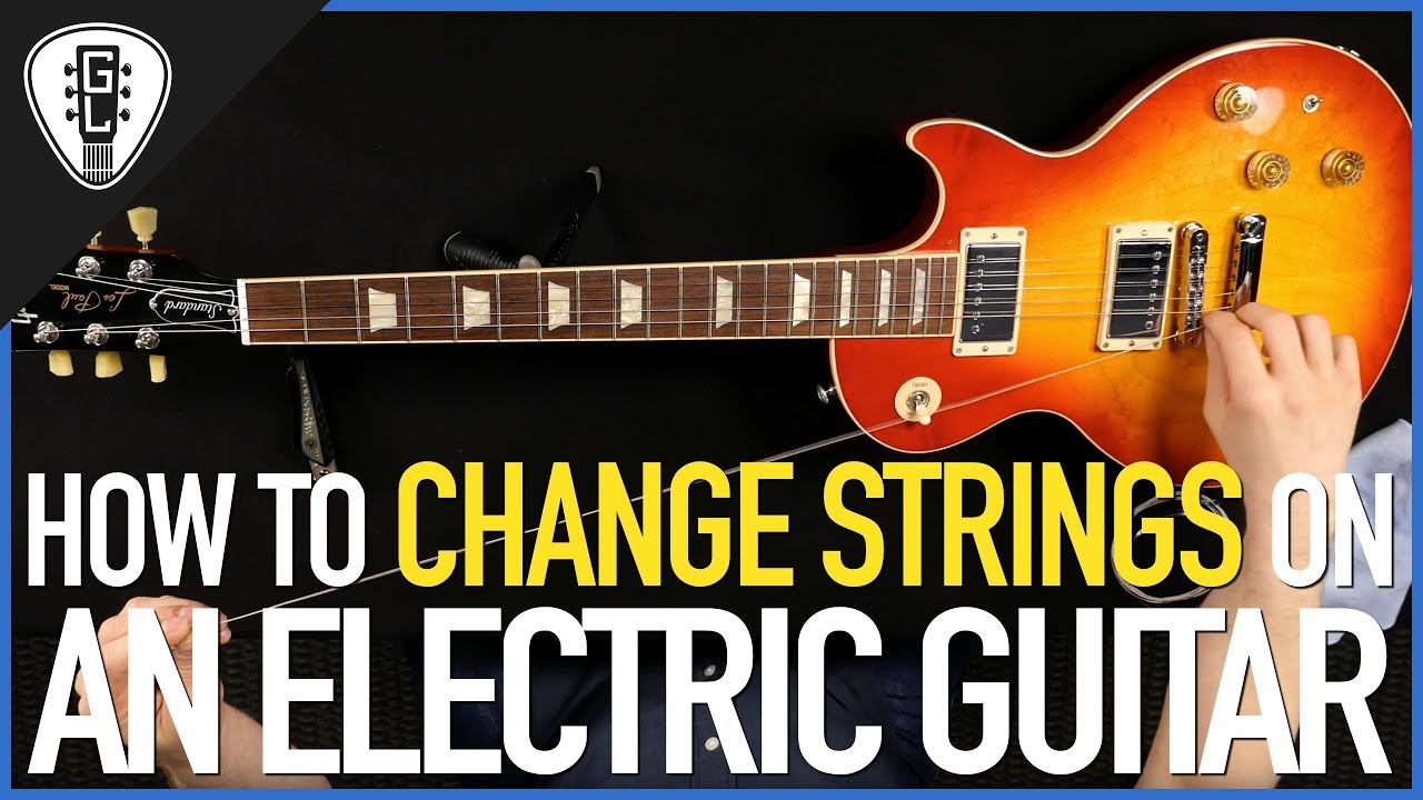 How To Change Strings On An Electric Guitar (All Types) Guitar Lesson
