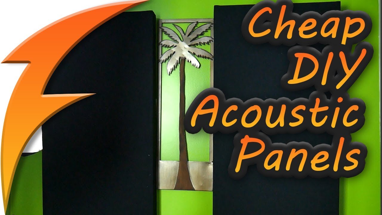 How To Make *Cheap* Acoustic Panels For Your Recording Studio Kurt Berg