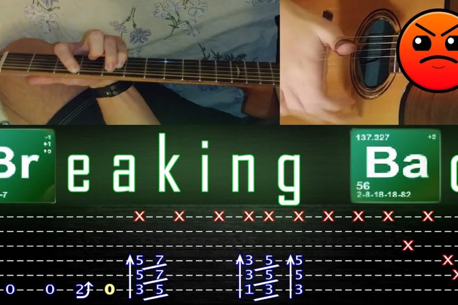 How to play 'Breaking Bad' Guitar Tutorial [TABS] Fingerstyle