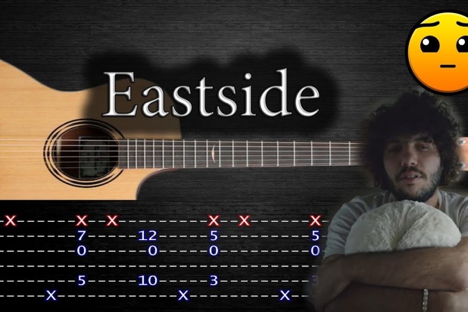 How to play 'Eastside' Guitar Tutorial [TABS] Fingerstyle